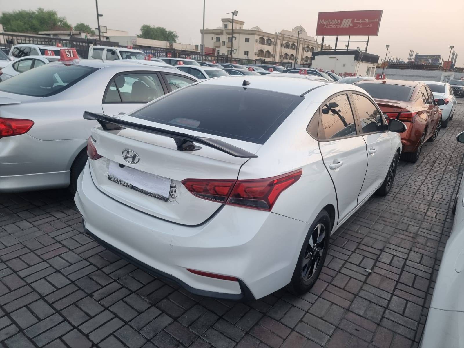HYUNDAI ACCENT 2020 - Marhaba Auction Used Cars - Image 4