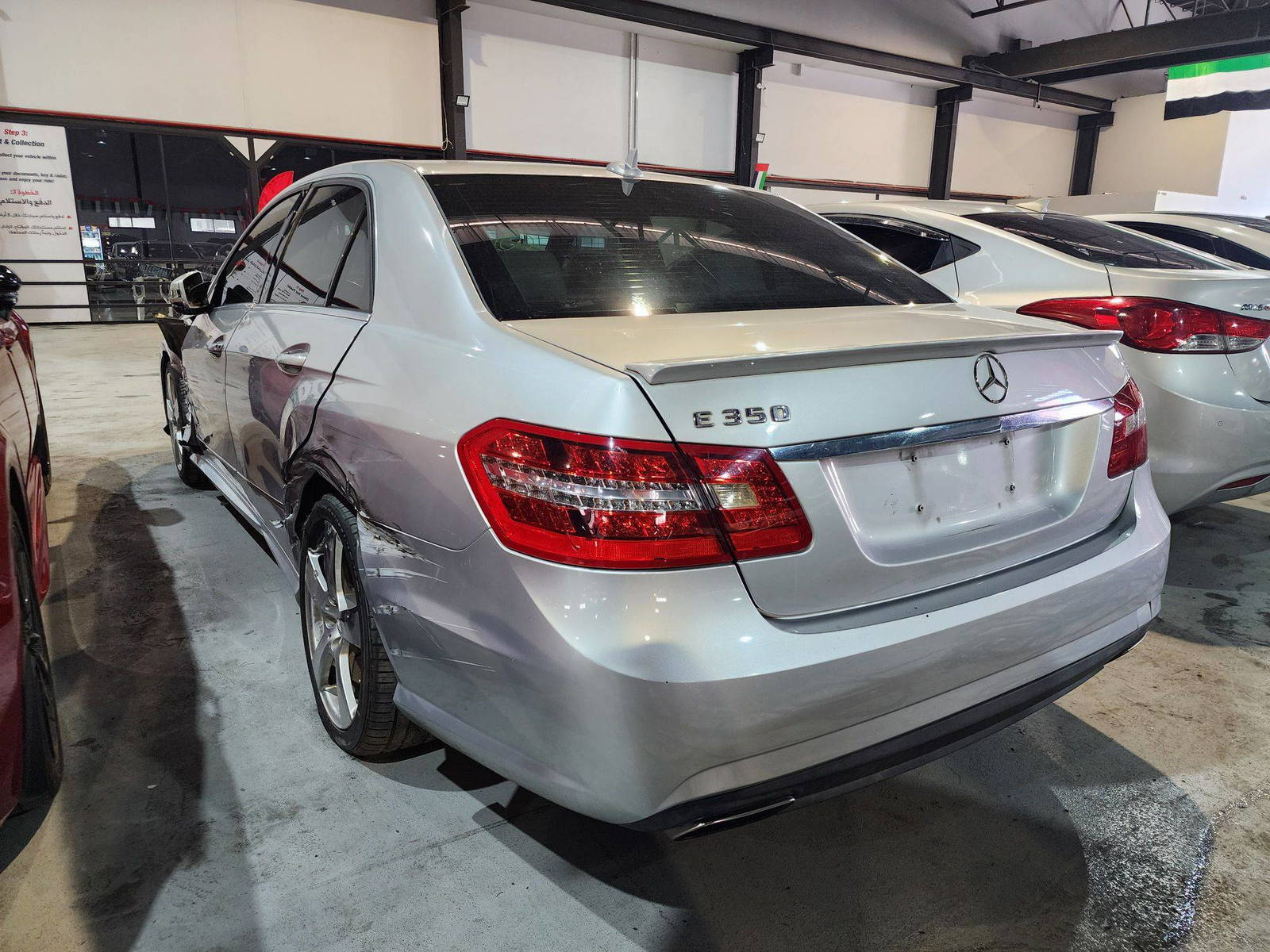 2012 MERCEDES BENZ E 350 — 178033 Miles — Lot 647193 — Al Quoz - Marhaba Auctions Used Cars - Image 4