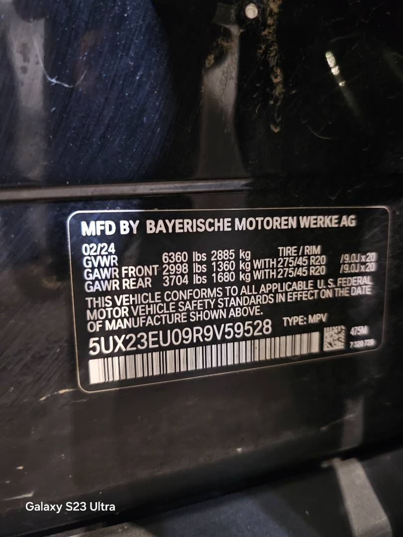 BMW X5 XDRIVE40I 2024 - Marhaba Auction Used Cars - Image 9