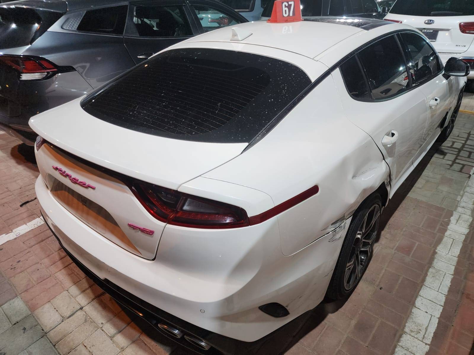 2021 KIA STINGER — 58241 Miles — Lot A5M6095143 — Al Sajaa - Marhaba Auctions Used Cars - Image 6