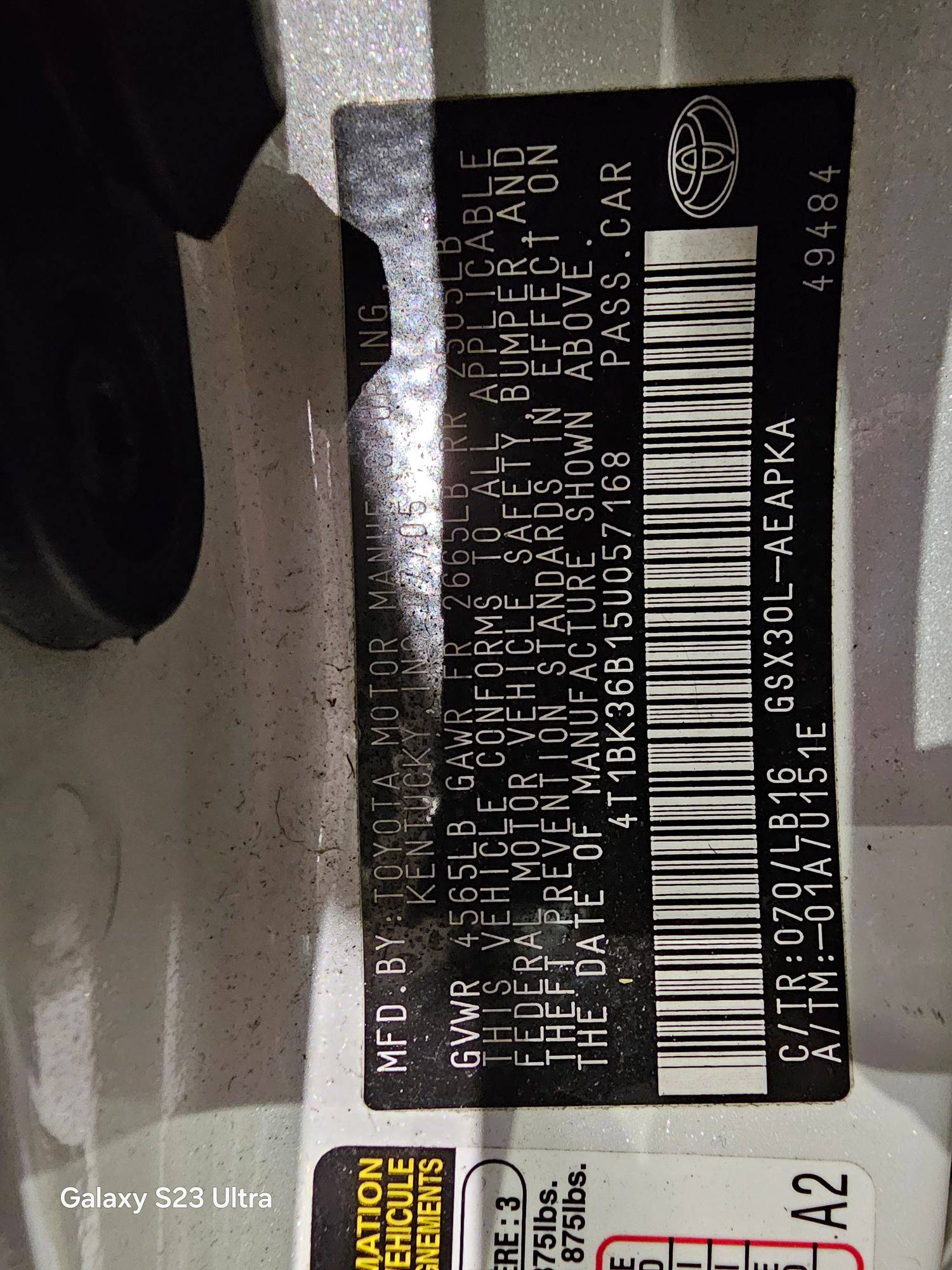 TOYOTA AVALON 2005 - Marhaba Auction Used Cars - Image 12