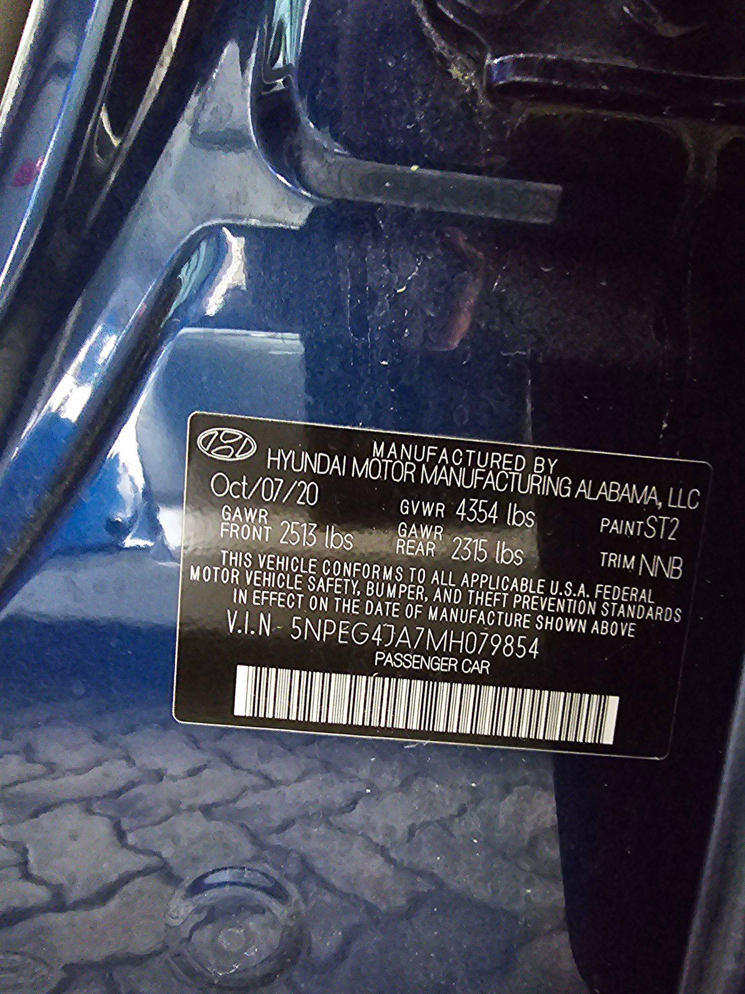 HYUNDAI SONATA 2021 - Marhaba Auction Used Cars - Image 9