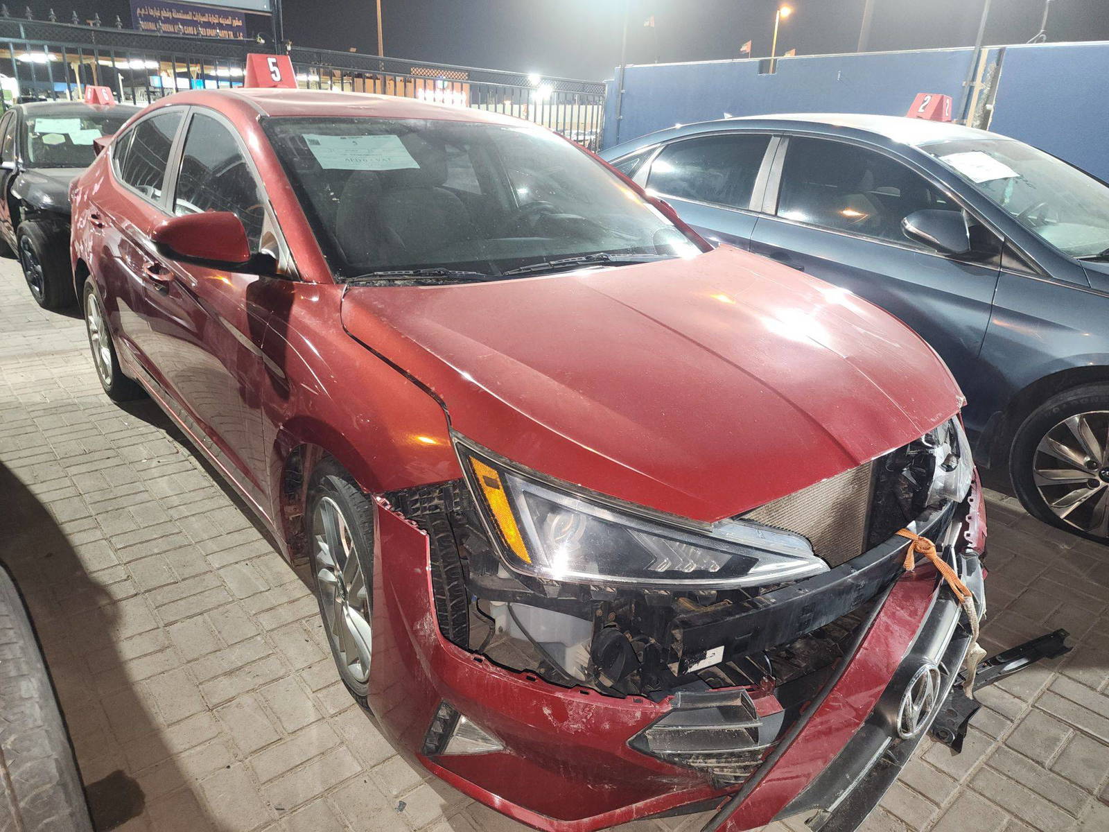 2019 HYUNDAI ELANTRA — 124366 Miles — Lot 43716944 - Marhaba Auctions Used Cars - Image 4
