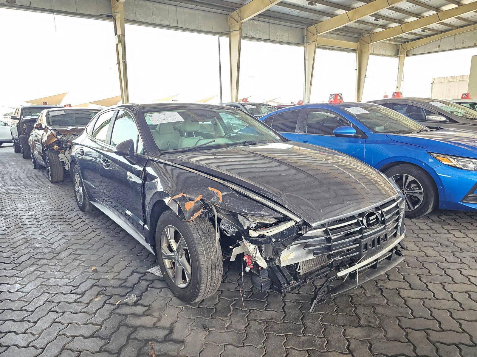 2022 HYUNDAI SONATA — 34361 Miles — Lot 43345115 — Souq - Marhaba Auctions Used Cars - Image 4