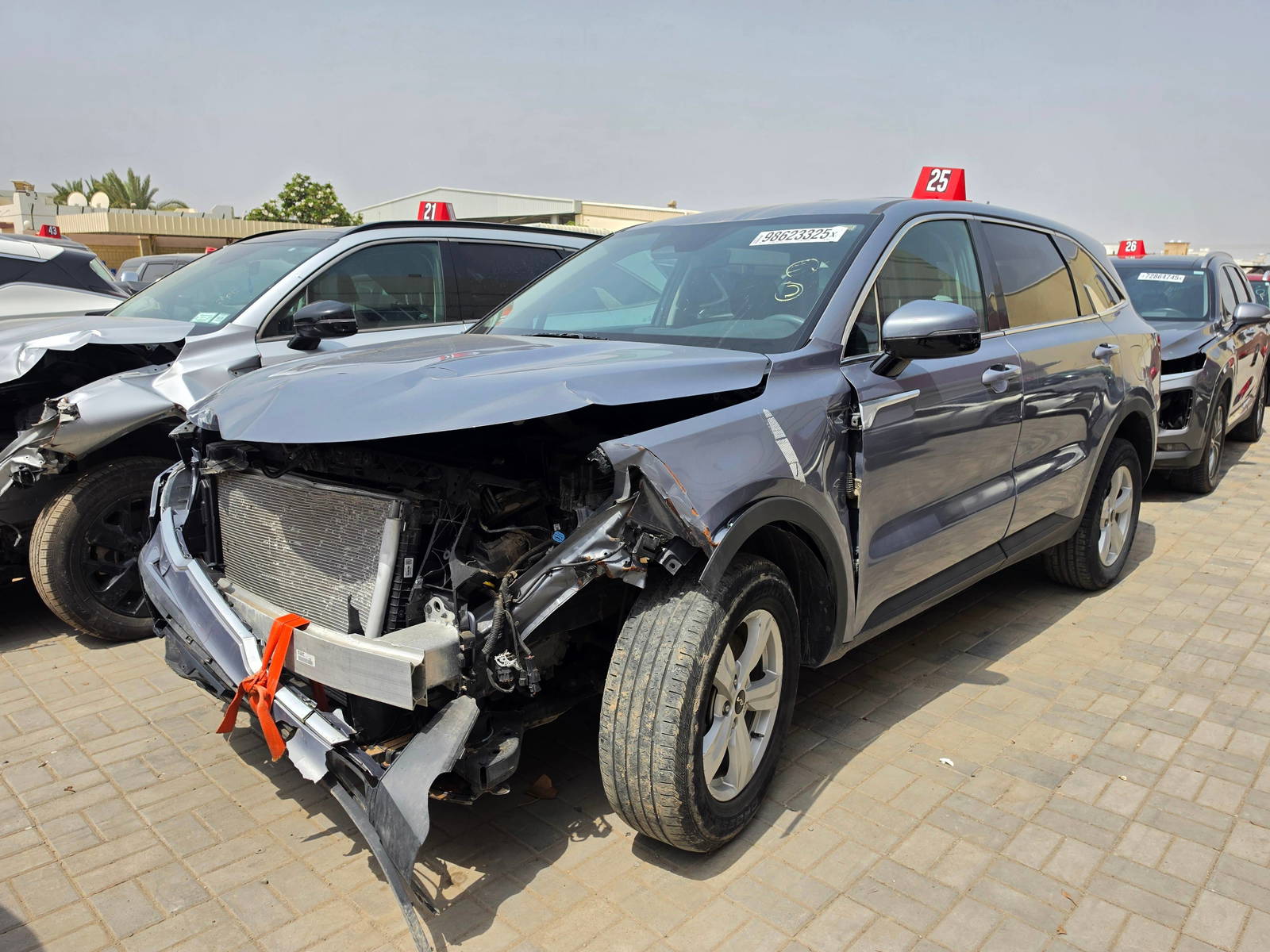 2023 KIA SORENTO — 61852 Miles — Lot 8PG189372 - Marhaba Auctions Used Cars - Image 3