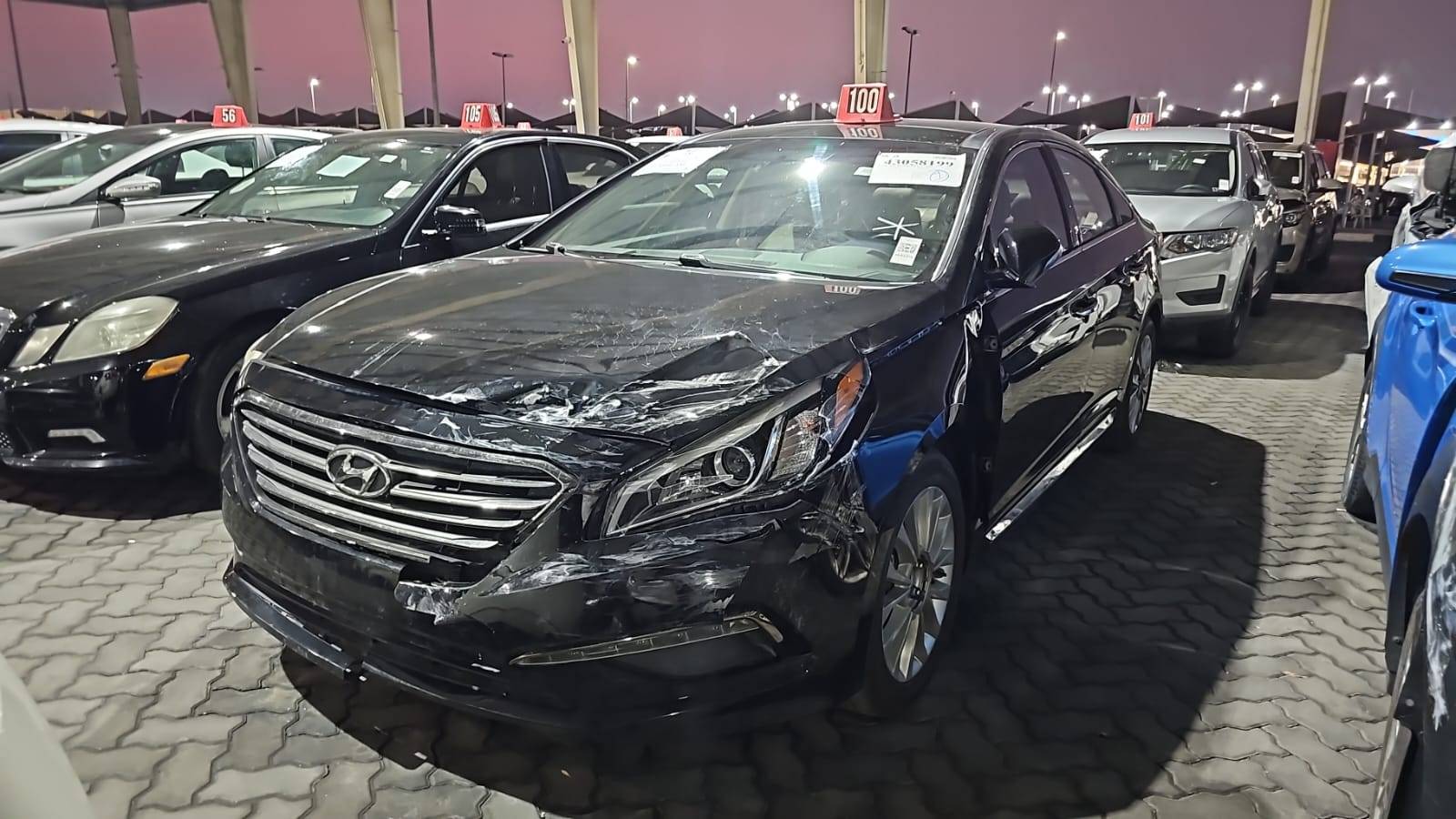 2015 HYUNDAI SONATA — 98483 Miles — Lot 43058199 — Souq - Marhaba Auctions Used Cars - Image 6
