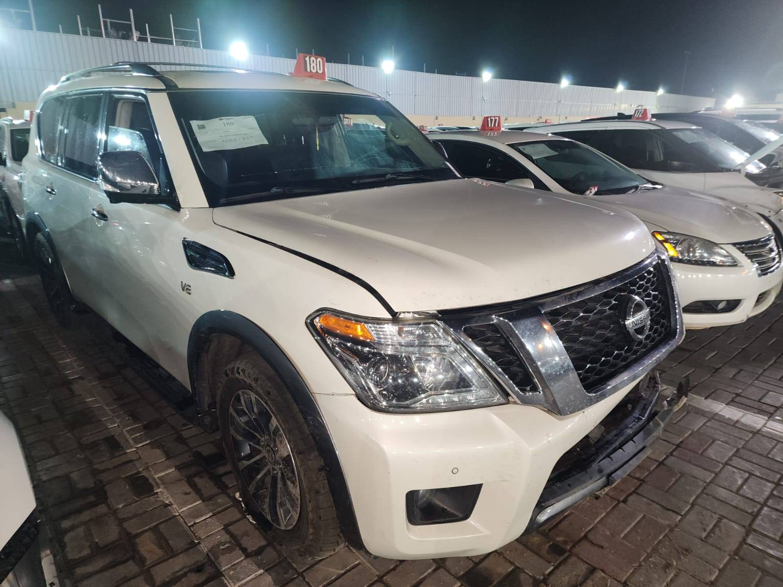 2019 NISSAN ARMADA — 130992 Miles — Lot 90457345 — Al Sajaa - Marhaba Auctions Used Cars - Image 3