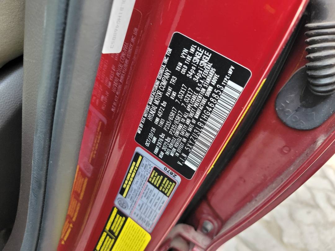 HYUNDAI SANTA FE SPORT 2017 - Marhaba Auction Used Cars - Image 7