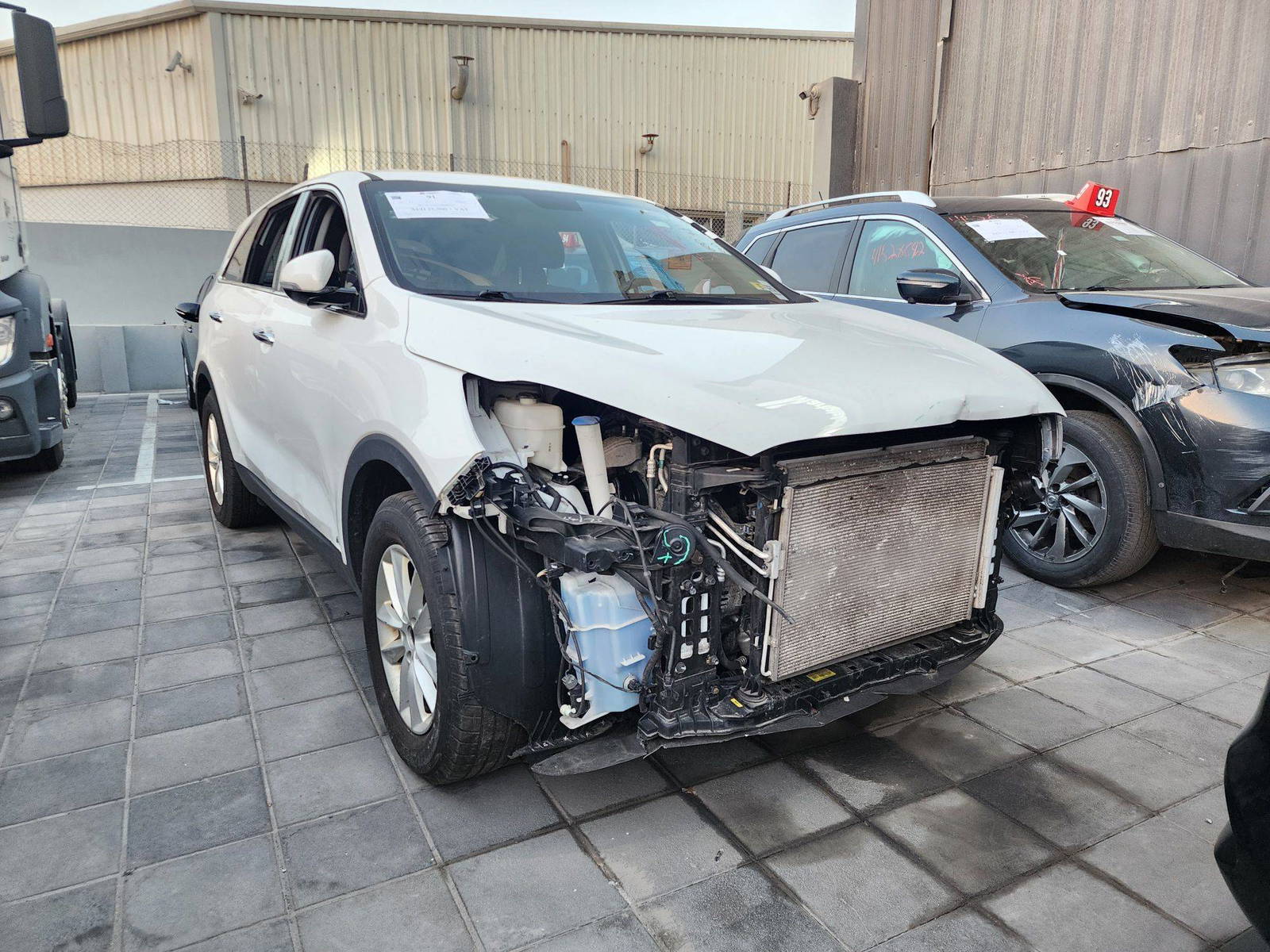 2019 KIA SORENTO — 116148 Miles — Lot 487527 — Al Quoz - Marhaba Auctions Used Cars - Image 3