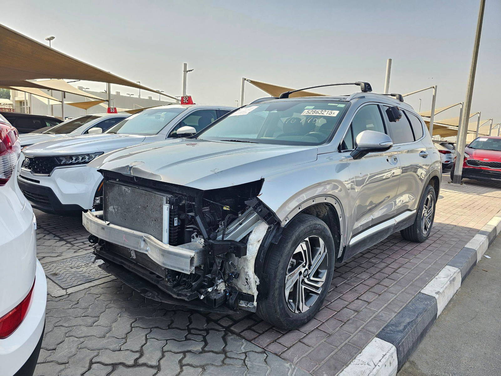 2022 HYUNDAI SANTA FE — 59780 Miles — Lot NH467401 — Souq - Marhaba Auctions Used Cars - Image 5