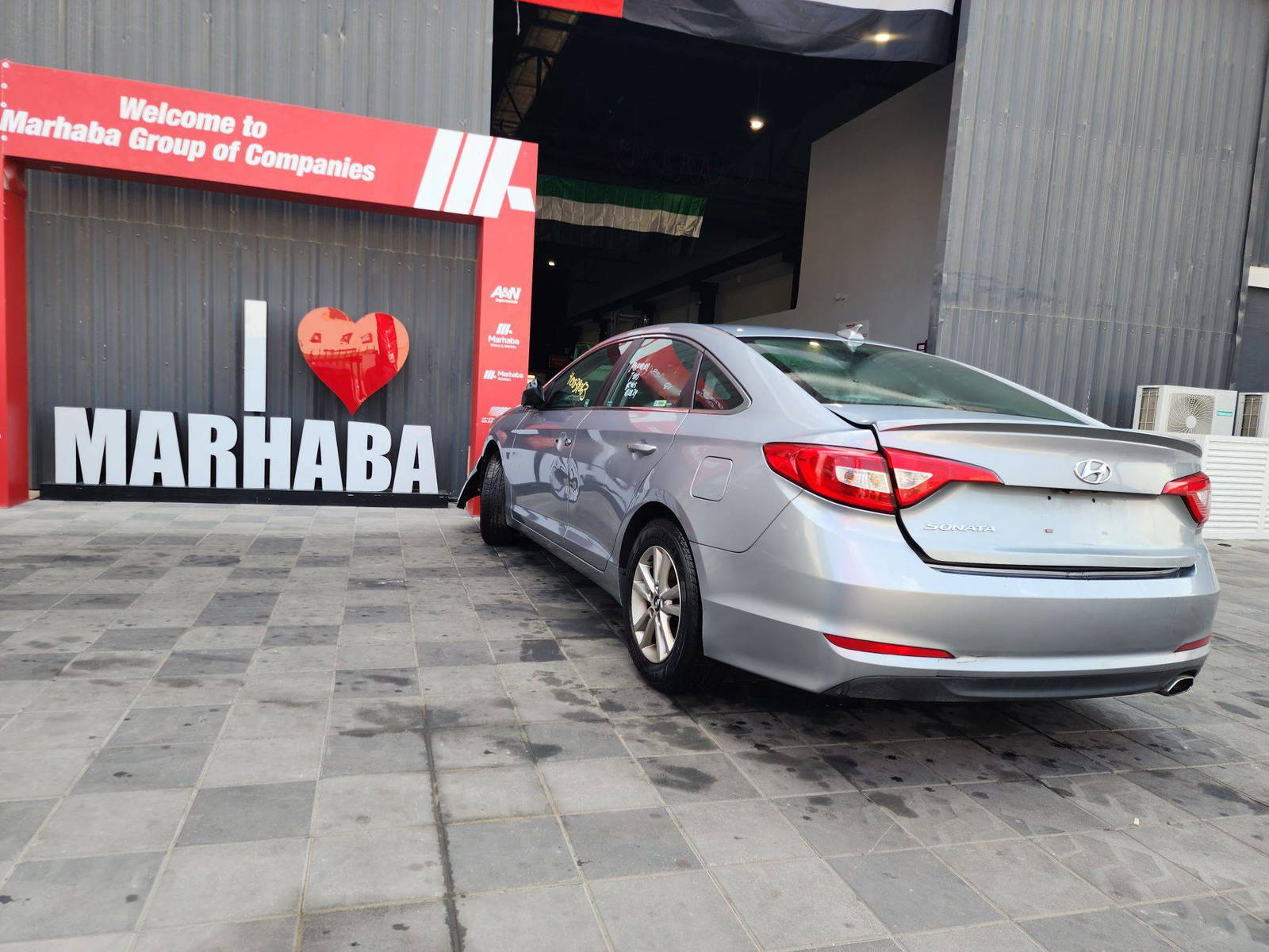 2016 HYUNDAI SONATA — 121220 Miles — Lot 326176 — Al Quoz - Marhaba Auctions Used Cars - Image 3