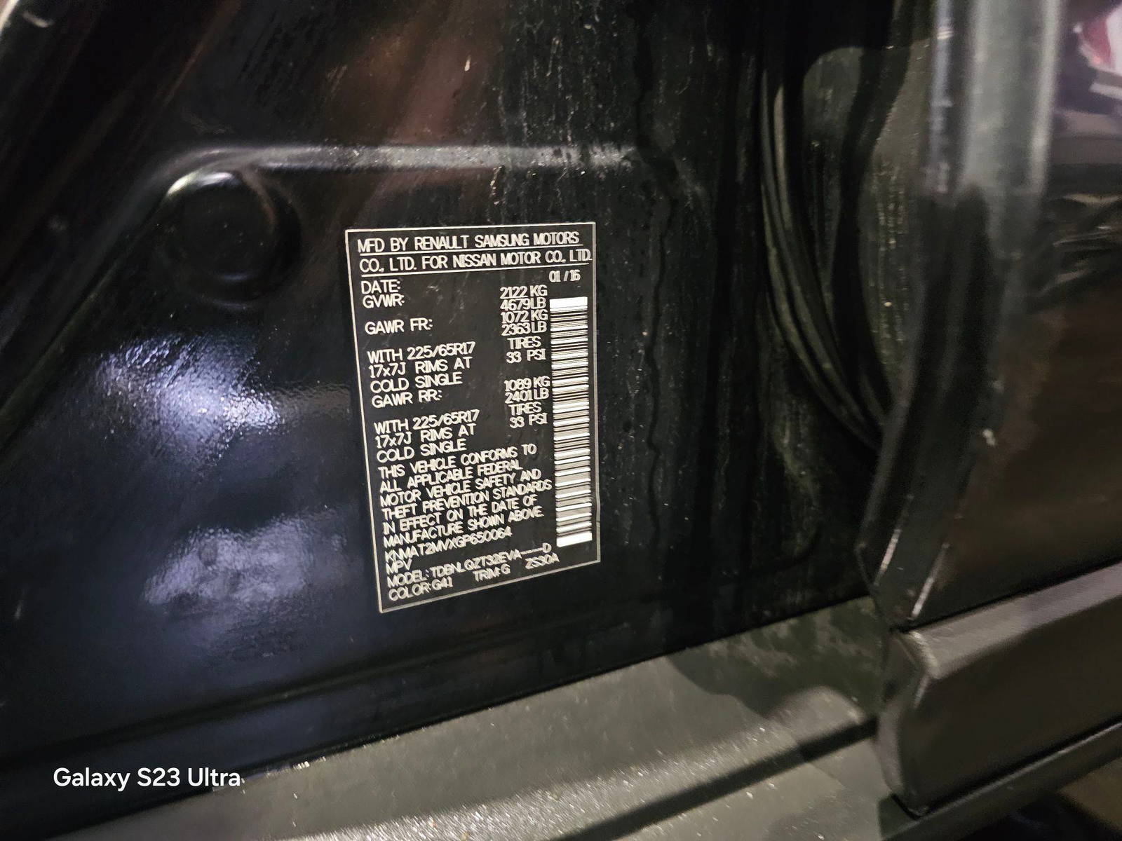 NISSAN ROGUE 2016 - Marhaba Auction Used Cars - Image 10