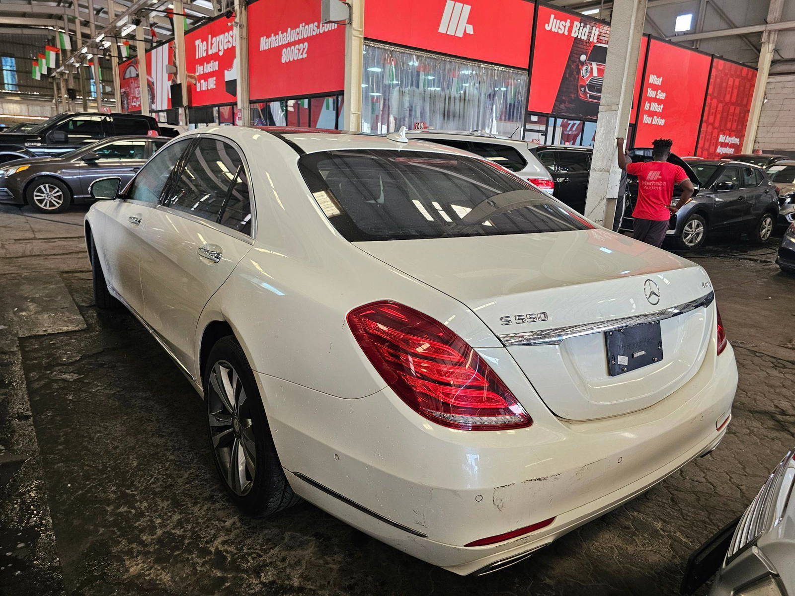 MERCEDES BENZ S 550 2016 - Marhaba Auction Used Cars - Image 6