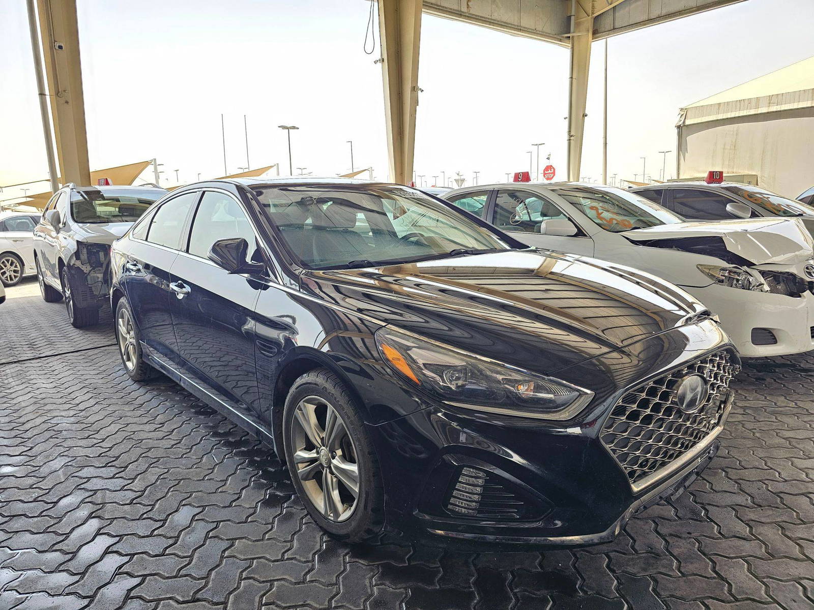 2018 HYUNDAI SONATA — 96356 Miles — Lot 87553235 — Souq - Marhaba Auctions Used Cars - Image 4