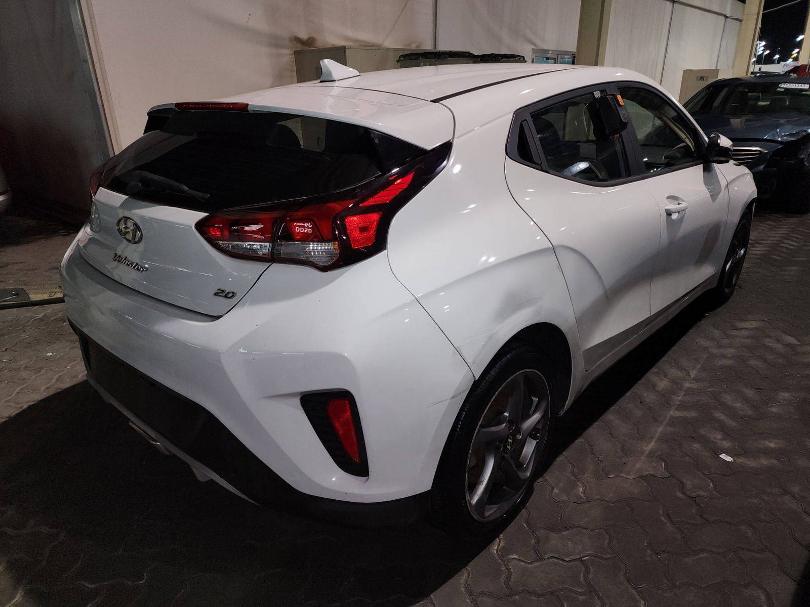 2019 HYUNDAI VELOSTER — 73822 Miles — Lot 78203023 - Marhaba Auctions Used Cars - Image 3