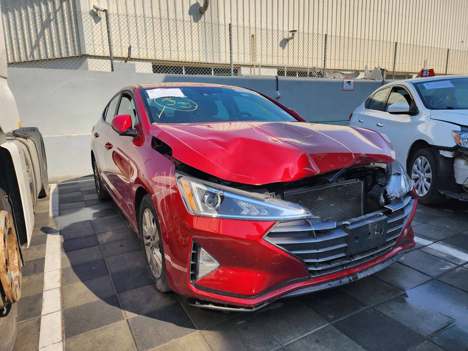 2019 HYUNDAI ELANTRA — 198514 Miles — Lot 71470884 — Souq - Marhaba Auctions Used Cars - Image 5