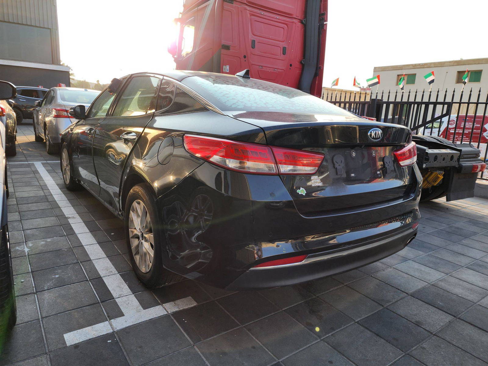 2016 KIA OPTIMA — 168354 Miles — Lot 6481 — Main - Marhaba Auctions Used Cars - Image 4