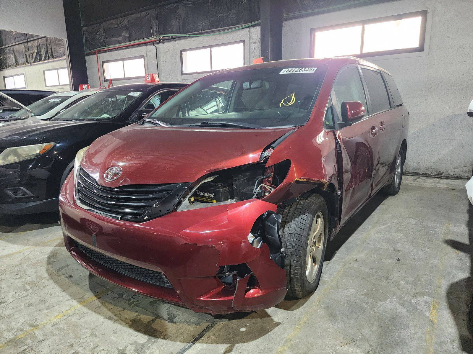 2016 TOYOTA SIENNA — 222048 Miles — Lot 50626345 — Al Quoz - Marhaba Auctions Used Cars - Image 4