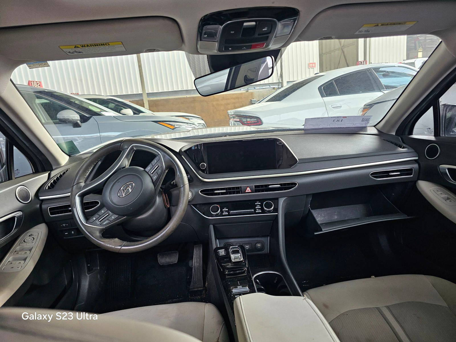 HYUNDAI SONATA 2023 - Marhaba Auction Used Cars - Image 7