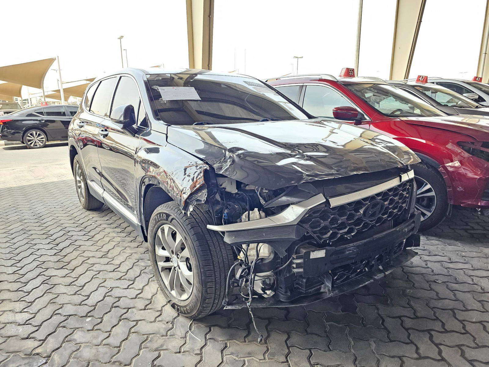 HYUNDAI SANTA FE 2020 - Marhaba Auction Used Cars - Image 5