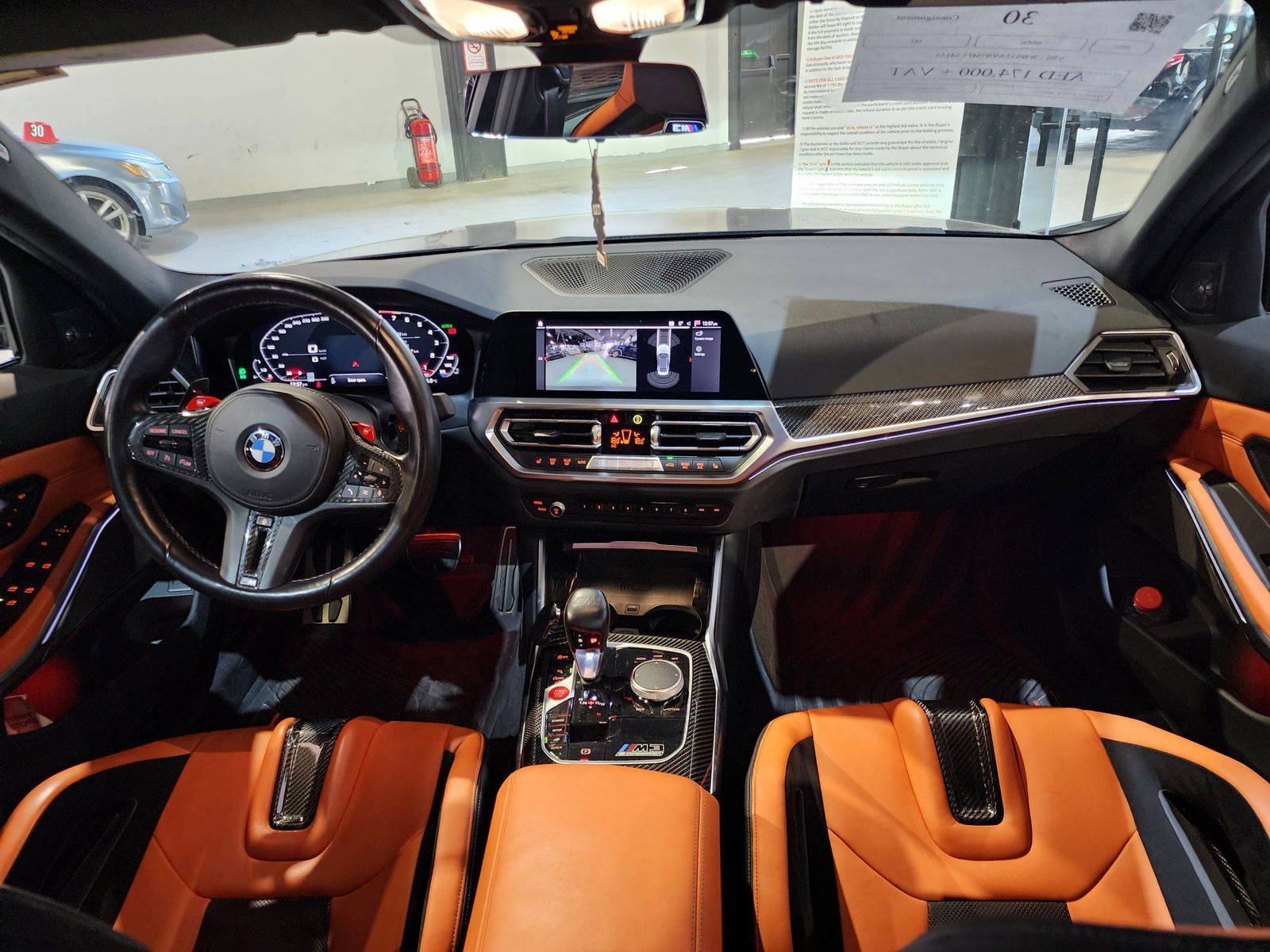 2021 BMW M3 — 24185 KM — Lot 54155 — Al Quoz - Marhaba Auctions Used Cars - Image 10