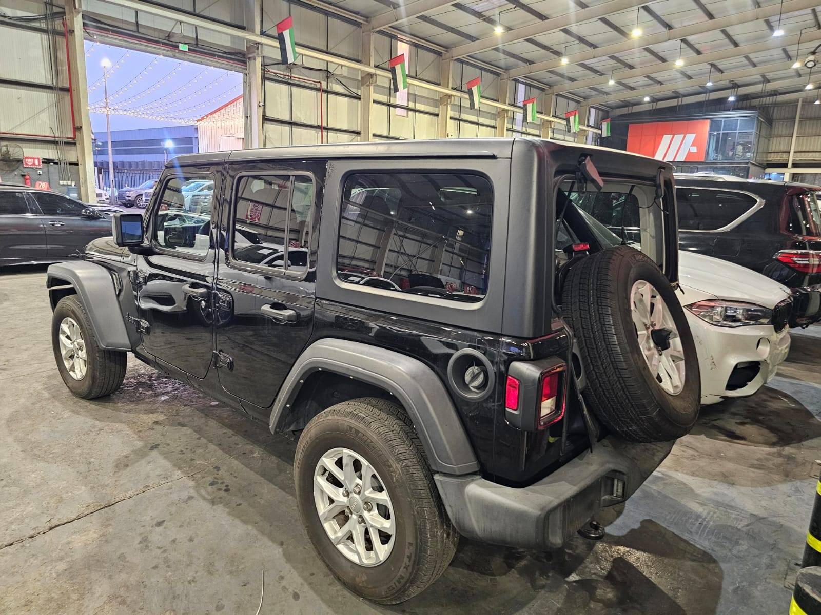 2023 JEEP WRANGLER — sold — 37767 Miles — Lot 91200565 — Main - Marhaba Auctions Used Cars - Image 4