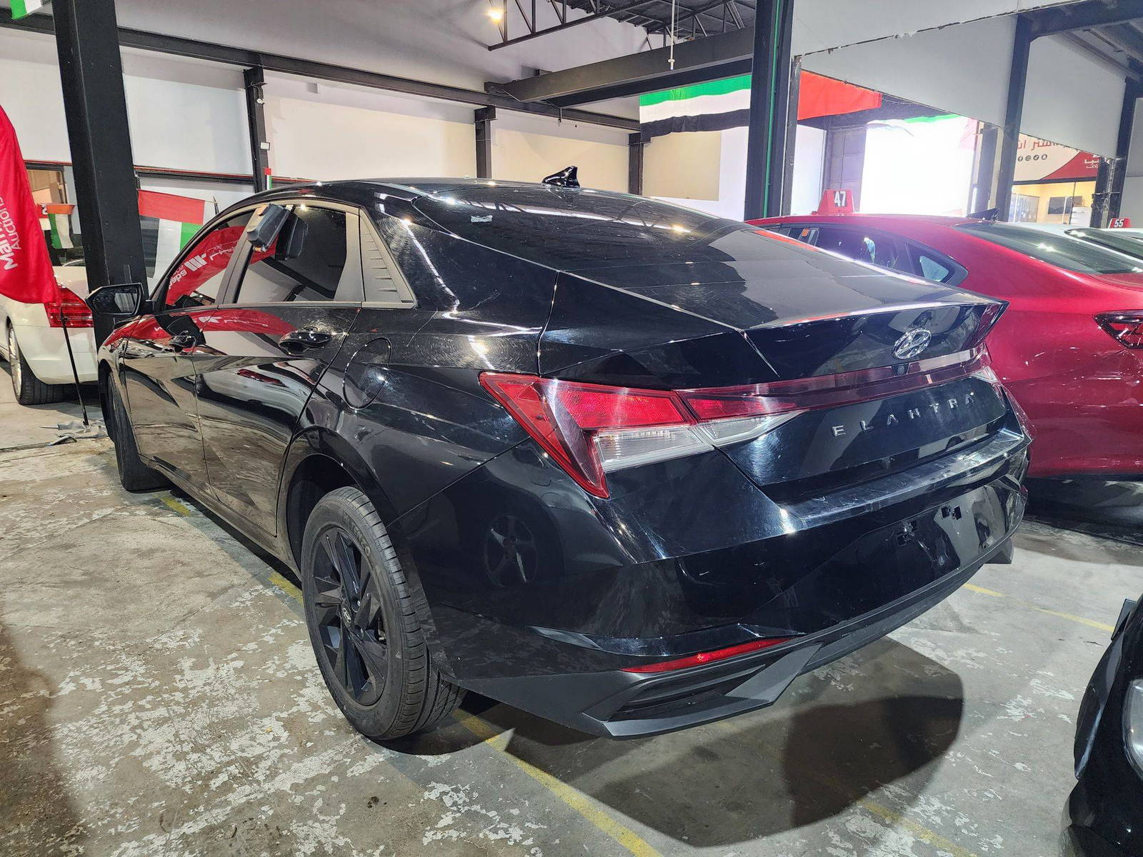 2021 HYUNDAI ELANTRA — 108349 KM — Lot 12134688 — Souq - Marhaba Auctions Used Cars - Image 3