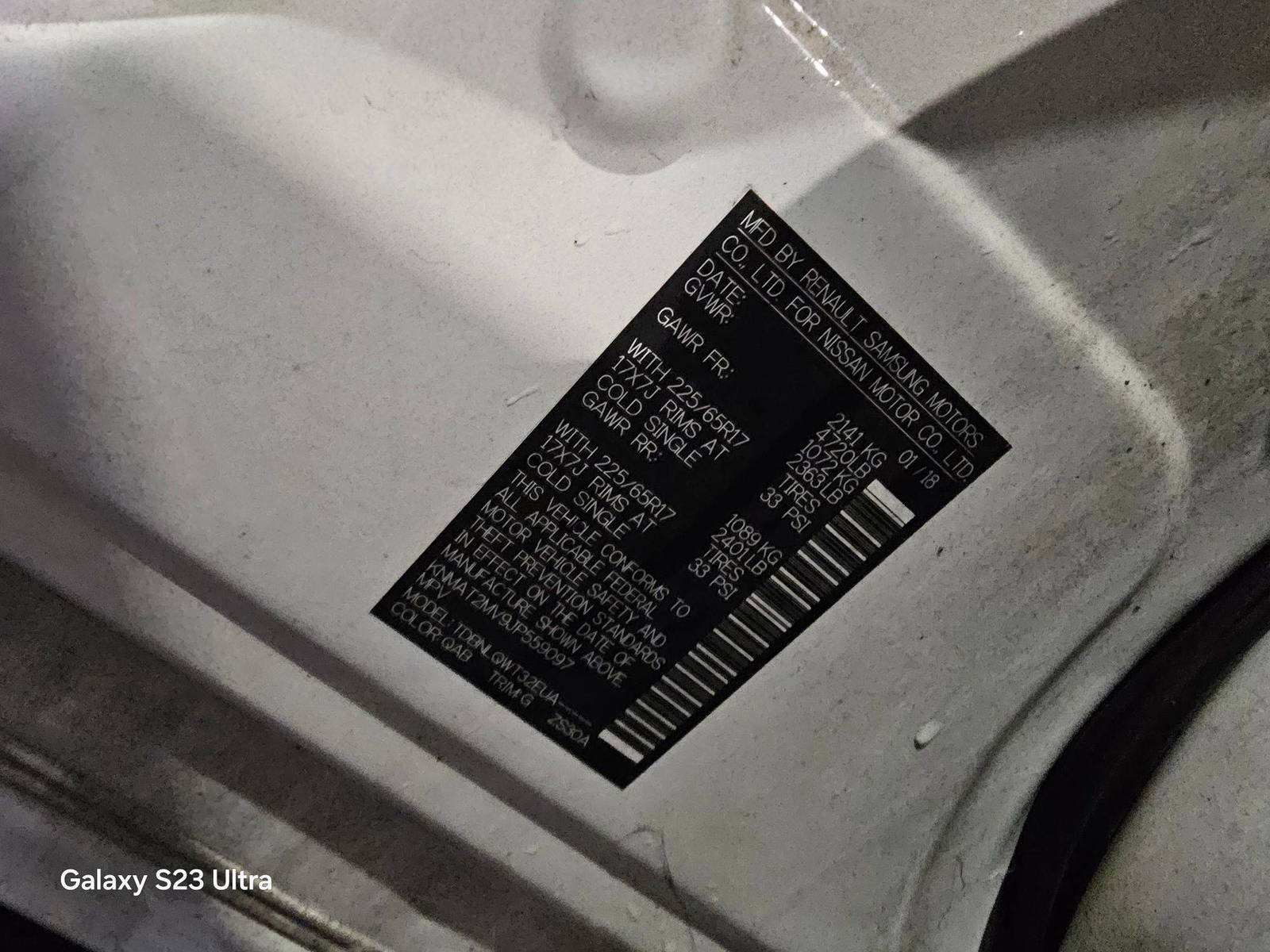 NISSAN ROGUE 2018 - Marhaba Auction Used Cars - Image 9