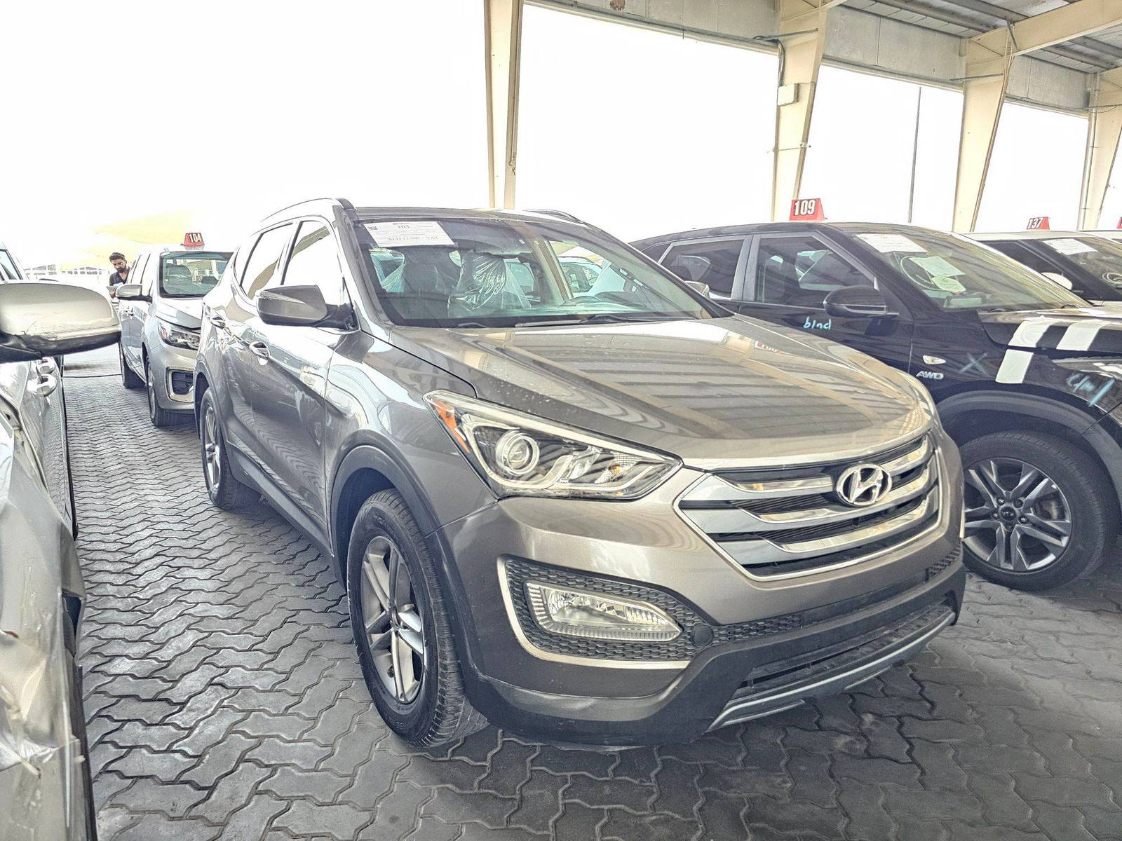 2018 HYUNDAI SANTA FE — 133245 Miles — Lot 2JH058090 — Souq - Marhaba Auctions Used Cars - Image 4