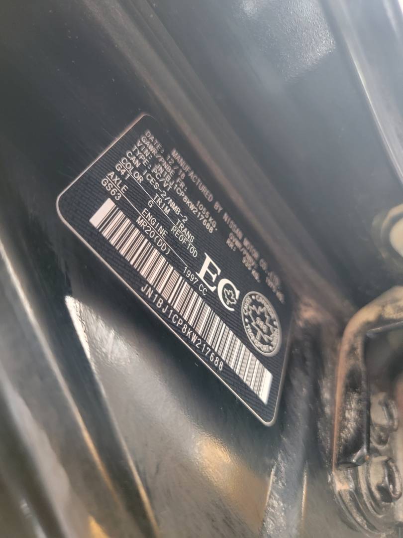 2019 NISSAN ROGUE SPORTS — 169517 KM — Lot KW217688 — Main - Marhaba Auctions Used Cars - Image 9