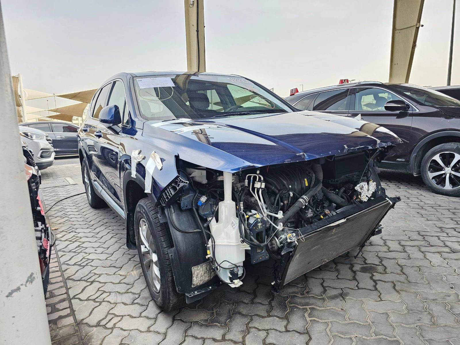 HYUNDAI SANTA FE 2020 - Marhaba Auction Used Cars - Image 4