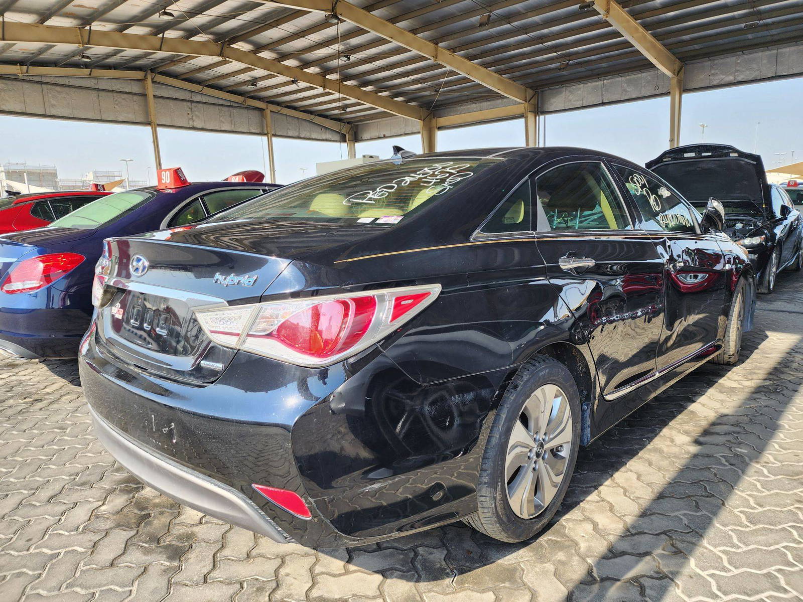 2013 HYUNDAI SONATA — 125004 Miles — Lot 072883 — Souq - Marhaba Auctions Used Cars - Image 3