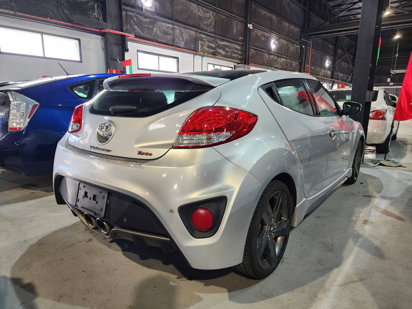 2014 HYUNDAI VELOSTER — 212979 Miles — Lot 40032895 — Al Quoz - Marhaba Auctions Used Cars - Image 3