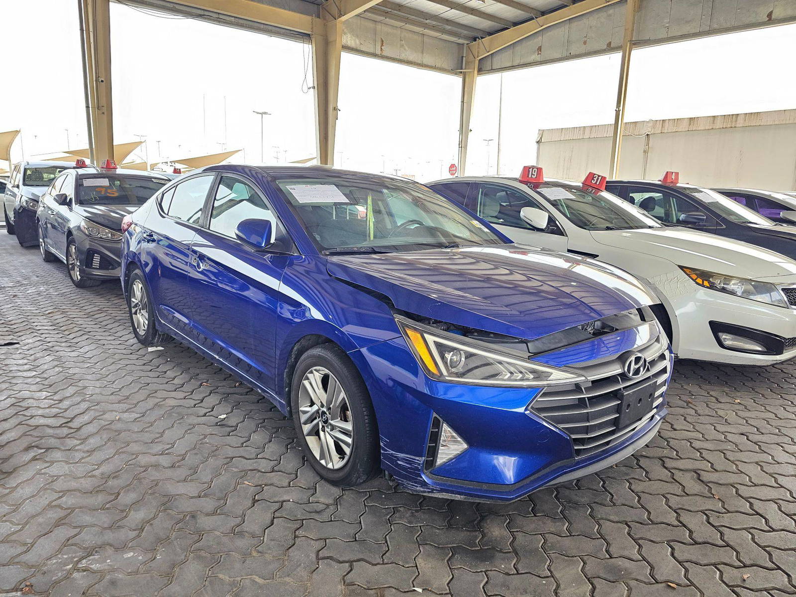2020 HYUNDAI ELANTRA — 112278 KM — Lot 1282620 — Main - Marhaba Auctions Used Cars - Image 4