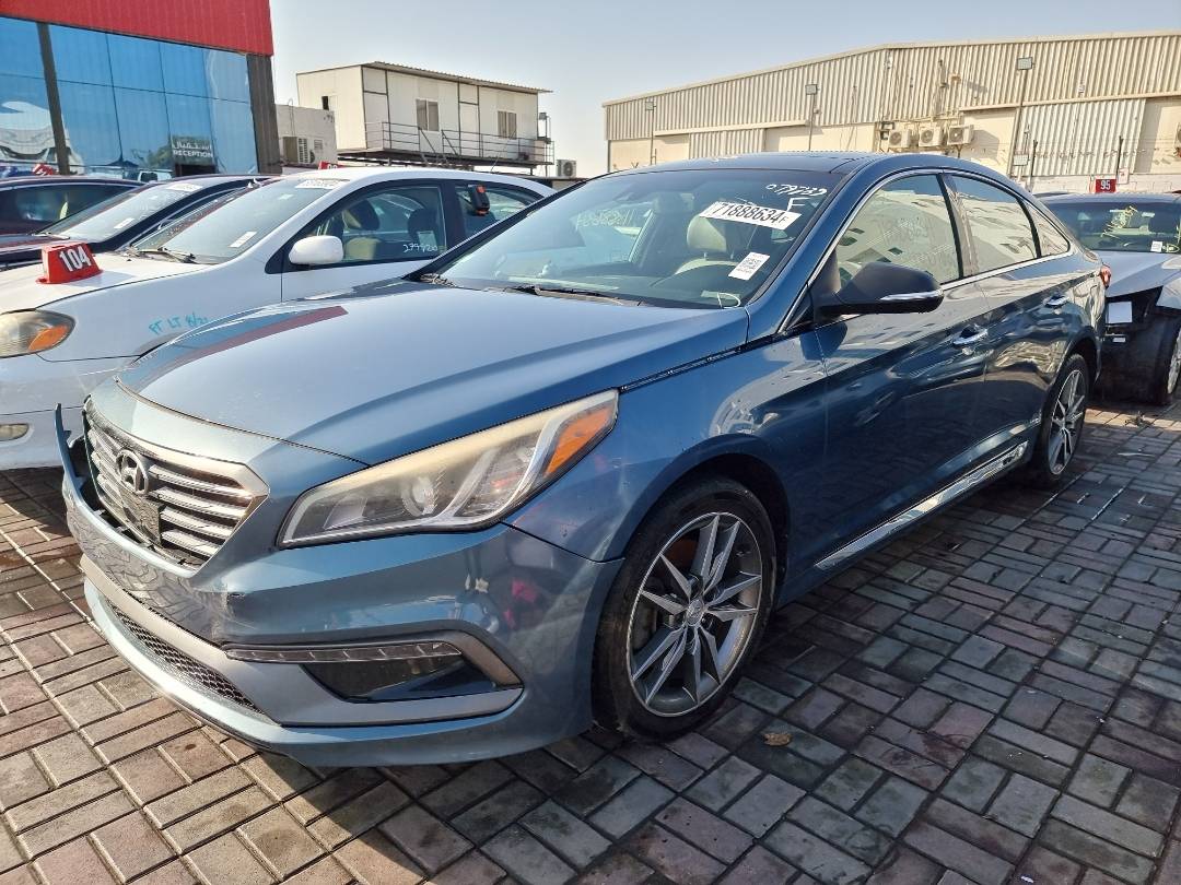 2015 HYUNDAI SONATA — 130090 Miles — Lot 215478 — Ind. 12 - Marhaba Auctions Used Cars - Image 3