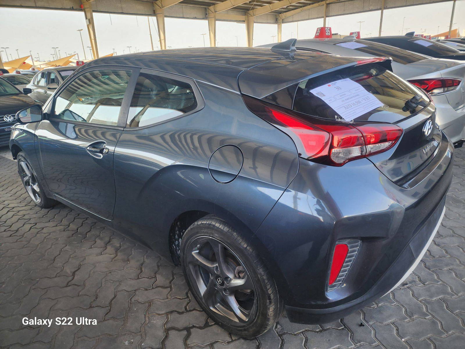 2019 HYUNDAI VELOSTER — 73948 Miles — Lot 80394343 — Souq - Marhaba Auctions Used Cars - Image 4