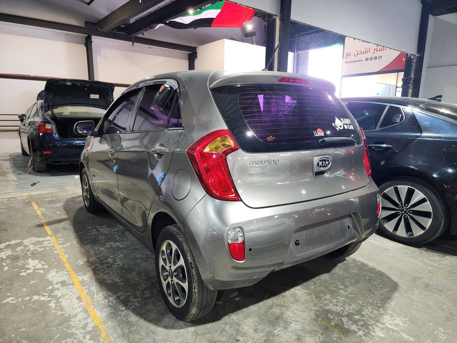2012 KIA MORNING — 152933 KM — Lot 047902 — Al Quoz - Marhaba Auctions Used Cars - Image 5