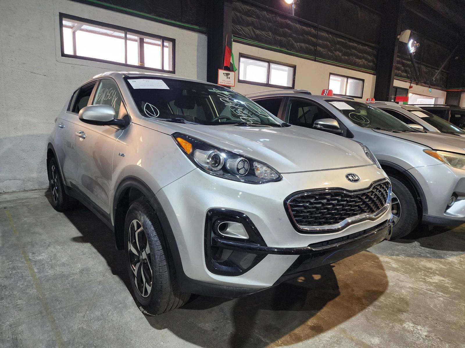 2022 KIA SPORTAGE — 47157 Miles — Lot 53580504 — Al Quoz - Marhaba Auctions Used Cars - Image 3