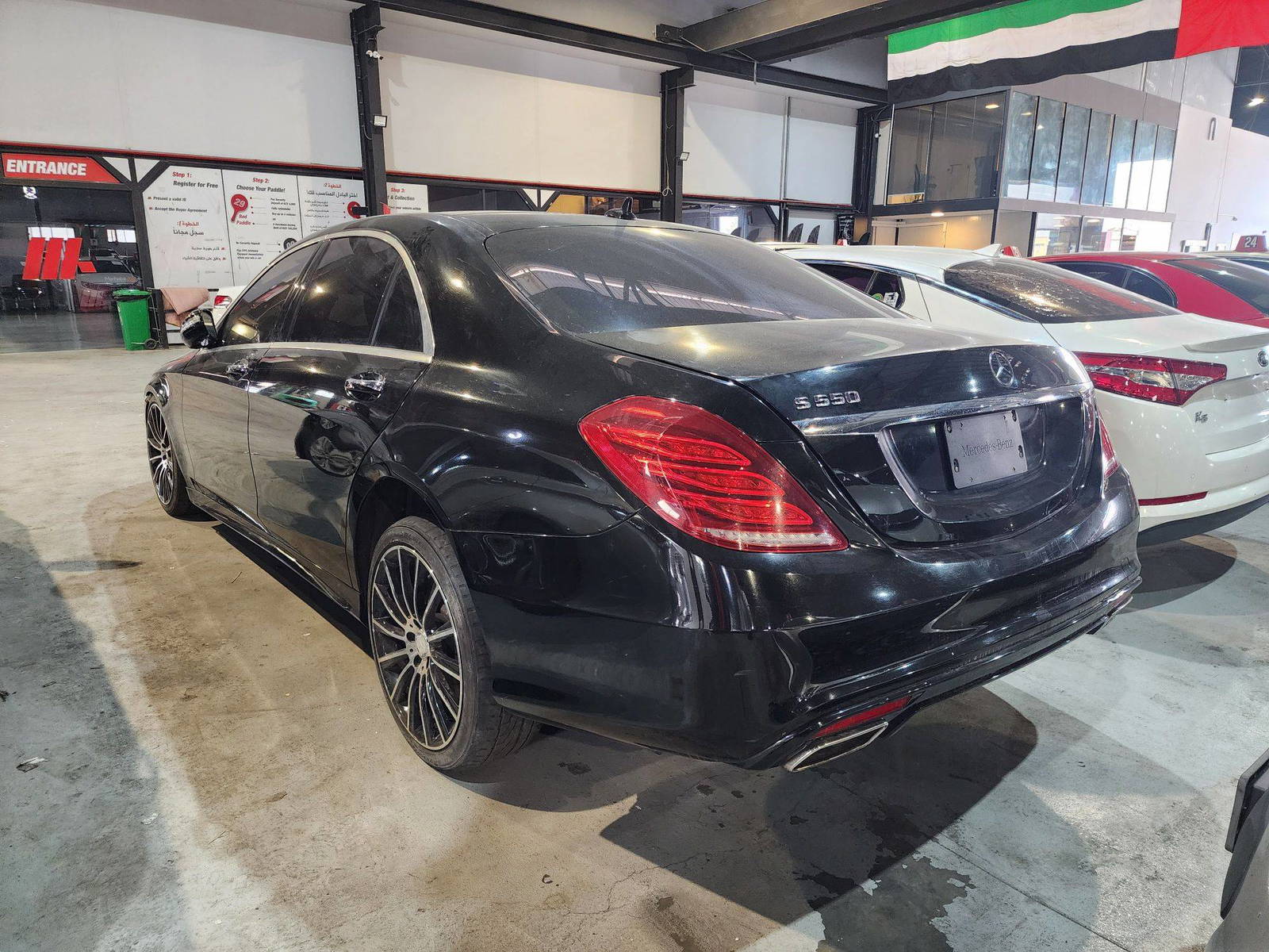 MERCEDES BENZ S 550 2015 - Marhaba Auction Used Cars - Image 4