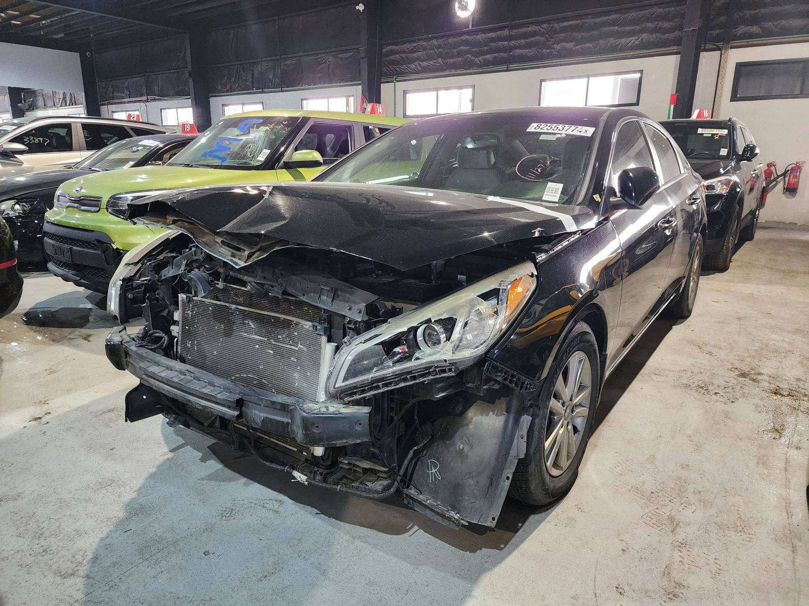 2017 HYUNDAI SONATA — 104617 Miles — Lot 475512 — Al Quoz - Marhaba Auctions Used Cars - Image 6