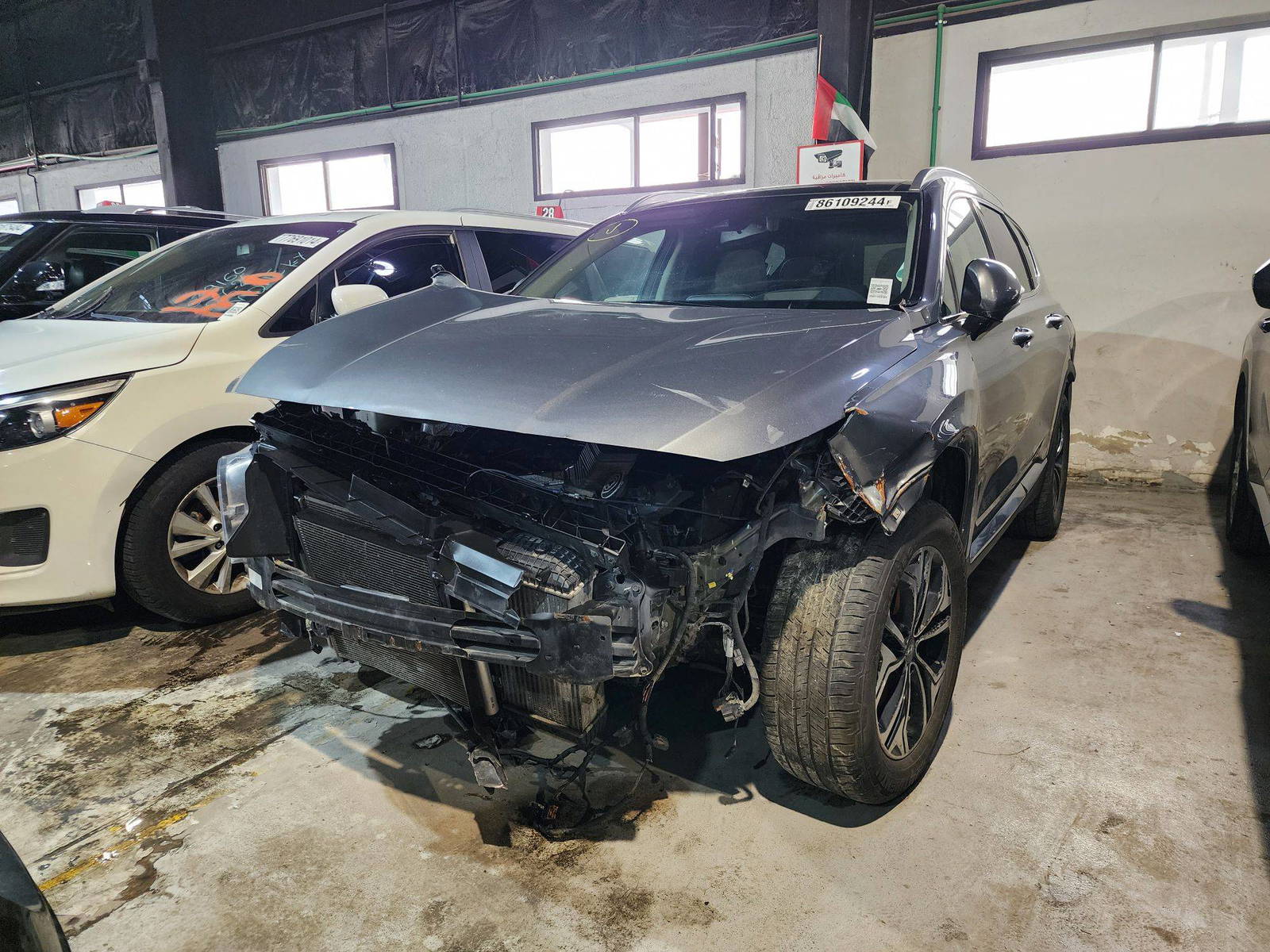 HYUNDAI SANTA FE 2019 - Marhaba Auction Used Cars - Image 3