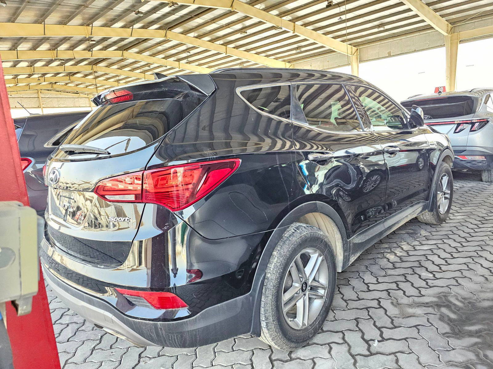 2017 HYUNDAI SANTA FE — 135044 Miles — Lot 43652695 — Ind. 12 - Marhaba Auctions Used Cars - Image 3