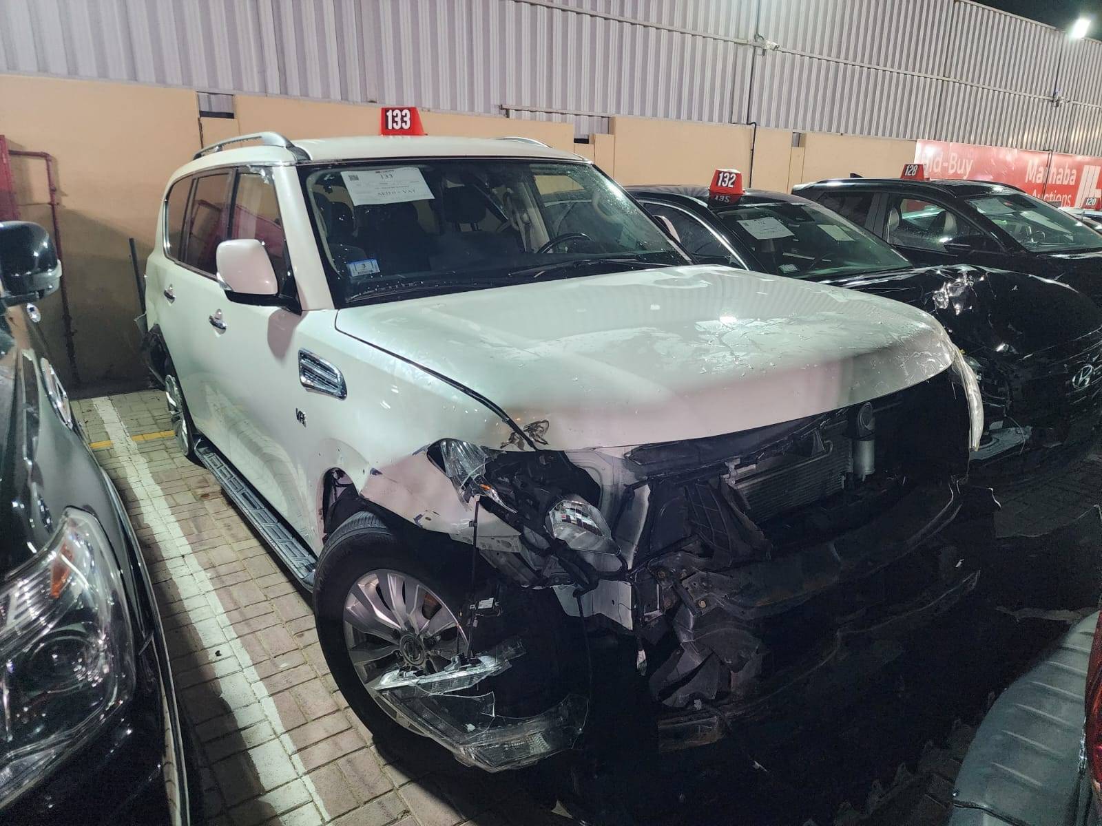 2019 NISSAN ARMADA — 112310 Miles — Lot 90718625 — Al Sajaa - Marhaba Auctions Used Cars - Image 4