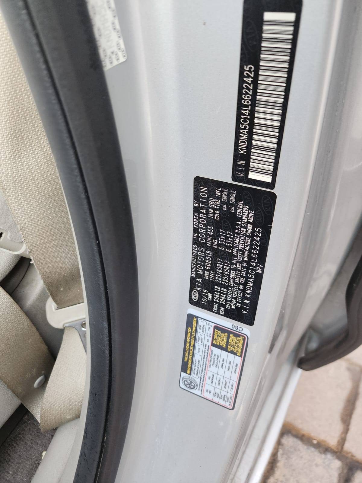 KIA SEDONA 2020 - Marhaba Auction Used Cars - Image 10