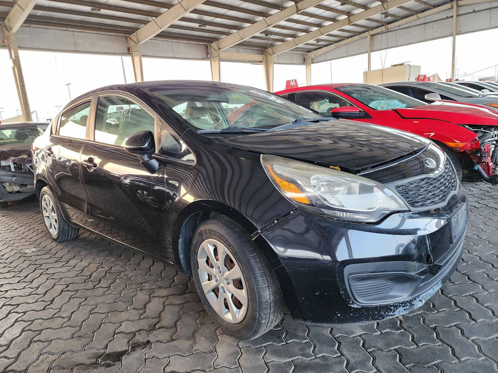 2013 KIA RIO — 168055 Miles — Lot 82782 — Souq - Marhaba Auctions Used Cars - Image 4