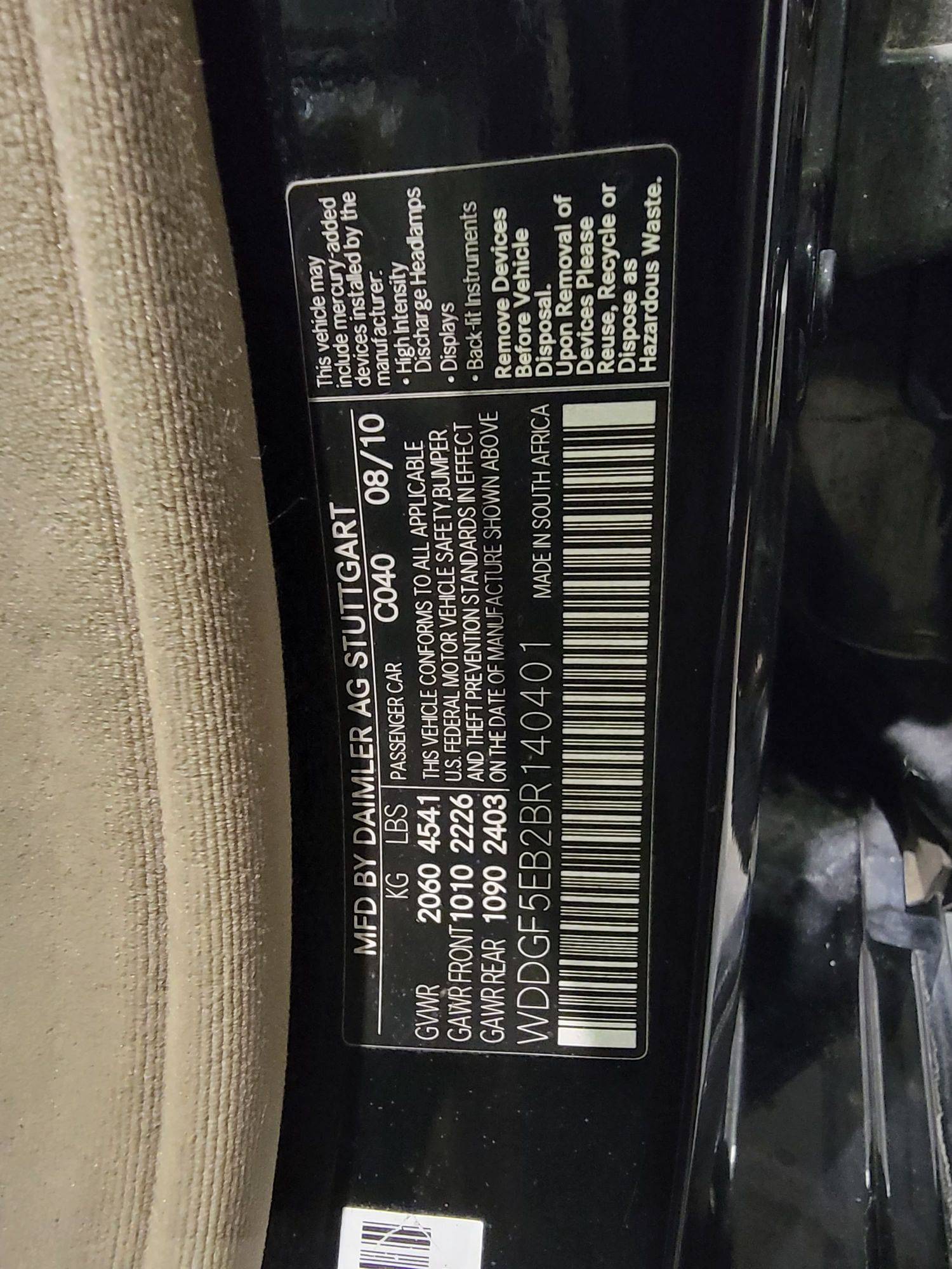 MERCEDES BENZ C300 2011 - Marhaba Auction Used Cars - Image 11