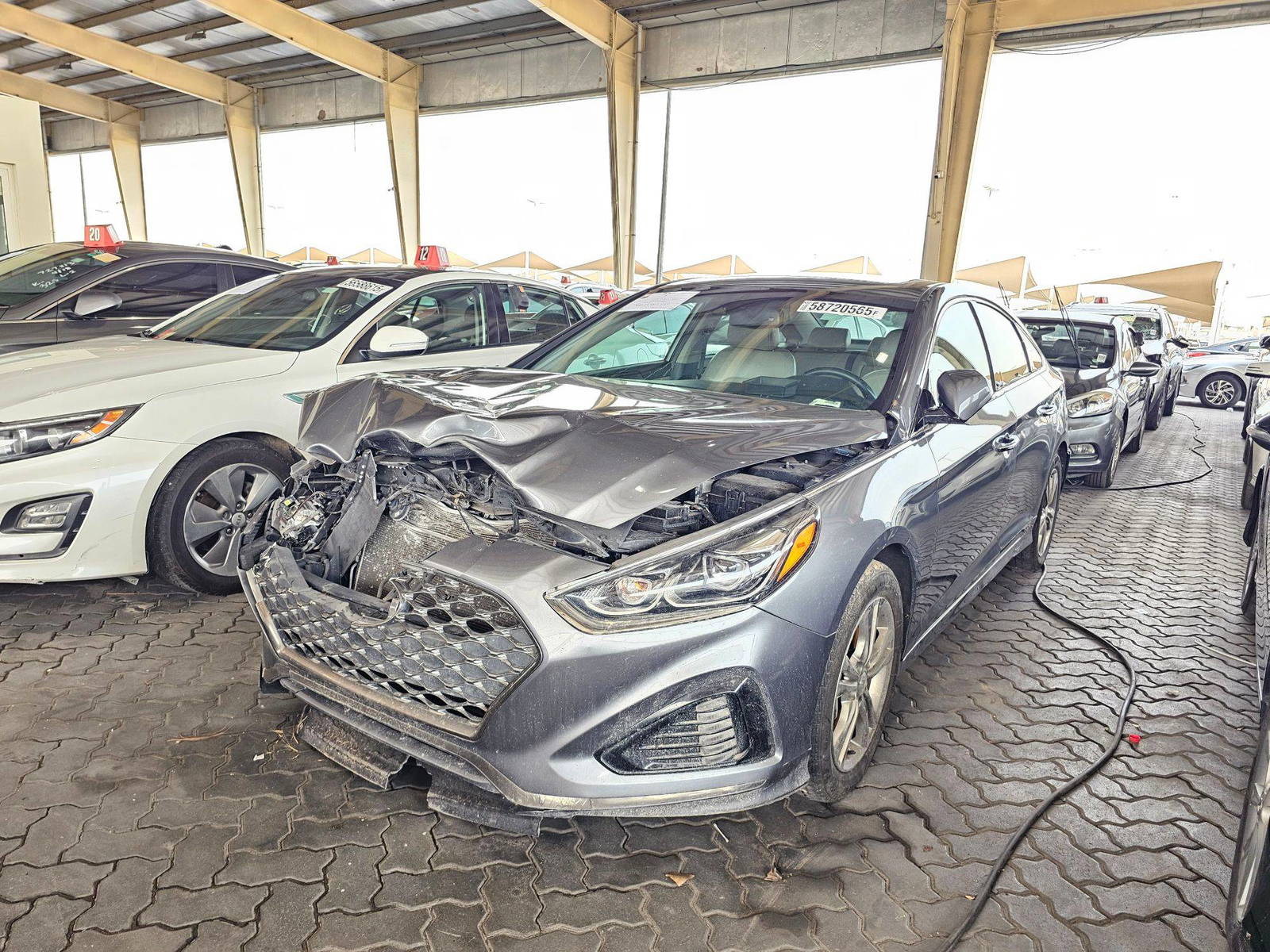2019 HYUNDAI SONATA — 176862 Miles — Lot 769299 — Ind. 12 - Marhaba Auctions Used Cars - Image 5