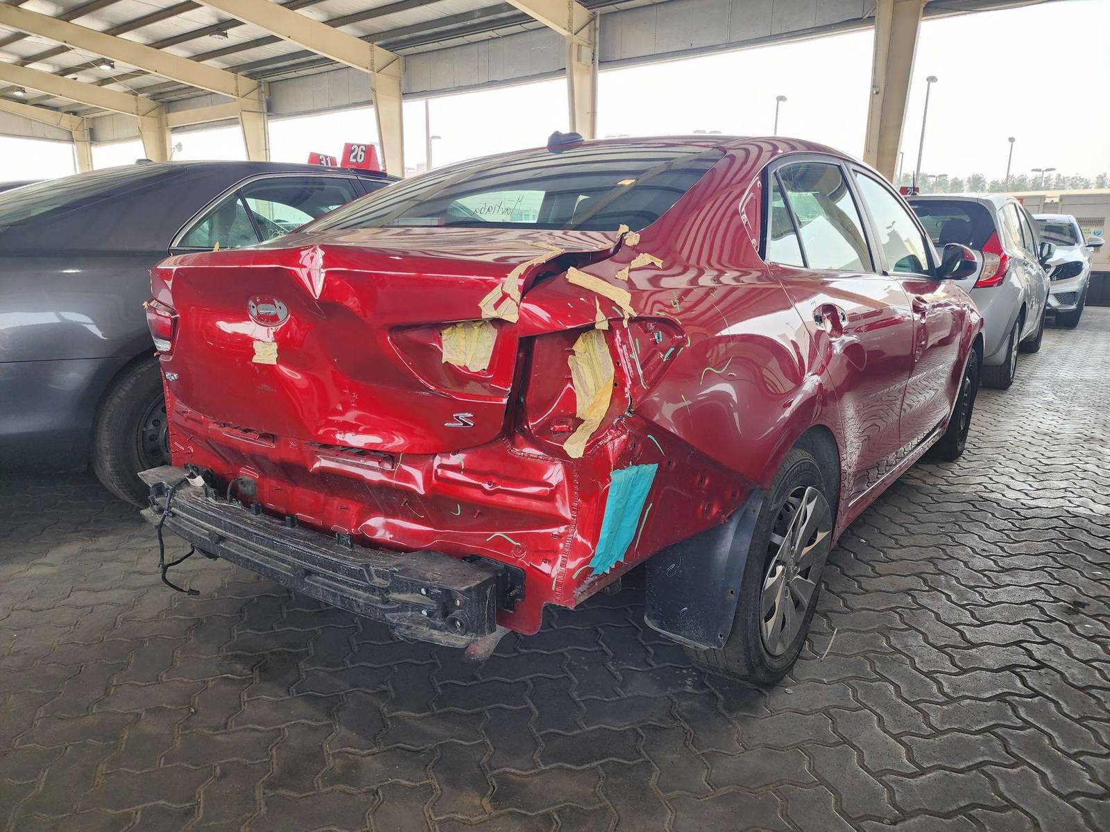 2018 KIA RIO — 154279 Miles — Lot 72356 — Ind. 12 - Marhaba Auctions Used Cars - Image 4