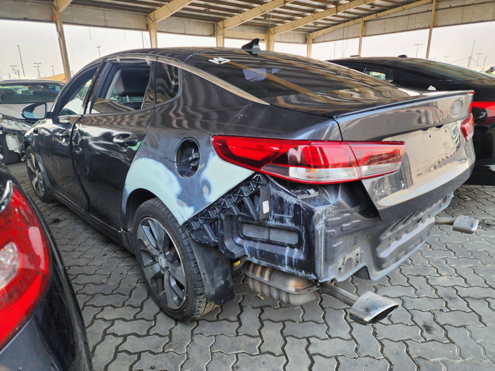 2019 KIA OPTIMA — 65912 Miles — Lot 95078 — Souq - Marhaba Auctions Used Cars - Image 3