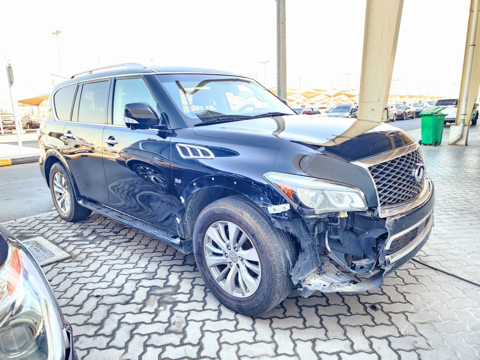 2016 INFINITI QX80 — 169624 Miles — Lot 80313464 — Souq - Marhaba Auctions Used Cars - Image 4